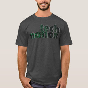Camiseta nação de tecnologia