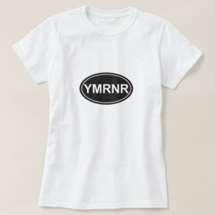 Camiseta Nação de Weimaraner: Estilo do euro de YMRNR