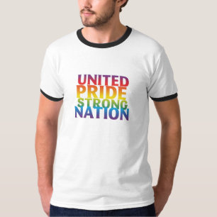 Camiseta Nação Forte do Orgulho Unido