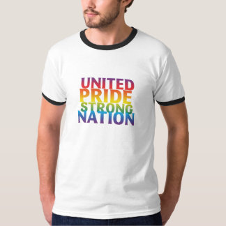 Camiseta Nação Forte do Orgulho Unido