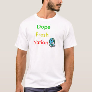 Camiseta Nação fresca do narcótico