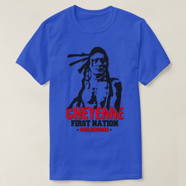Camiseta Nação Indiana Cheyenne (Frente do Design)