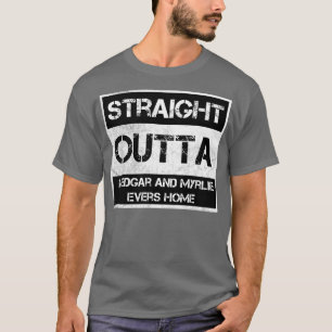 Camiseta Nação inicial do hetero Outta Medgar e Myrlie Ever