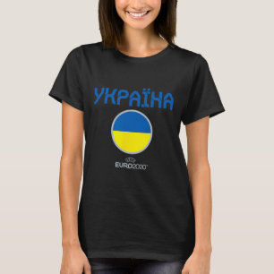 Camiseta Nação ucraniana da Euro da Uefa