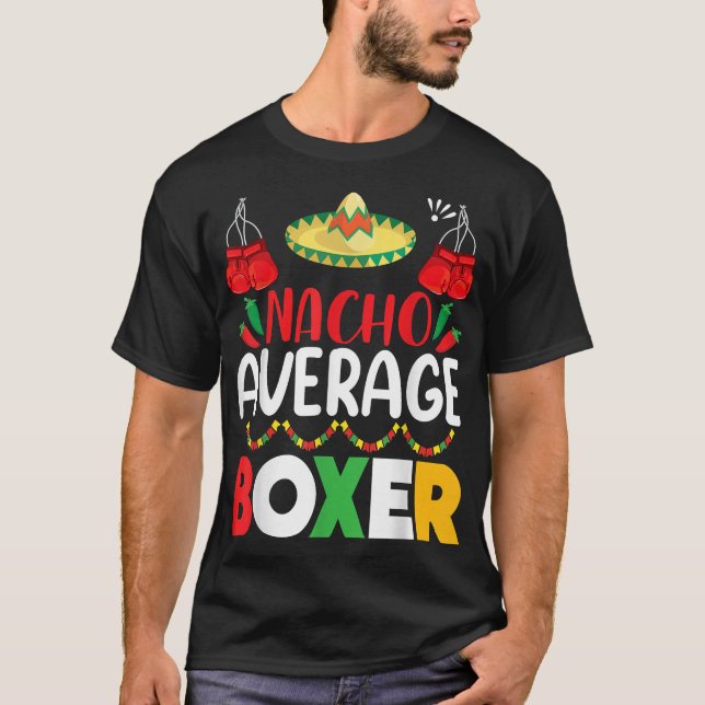 Camiseta Nacho Average Boer Cinco De Mayo Party Festival Gi (Frente)