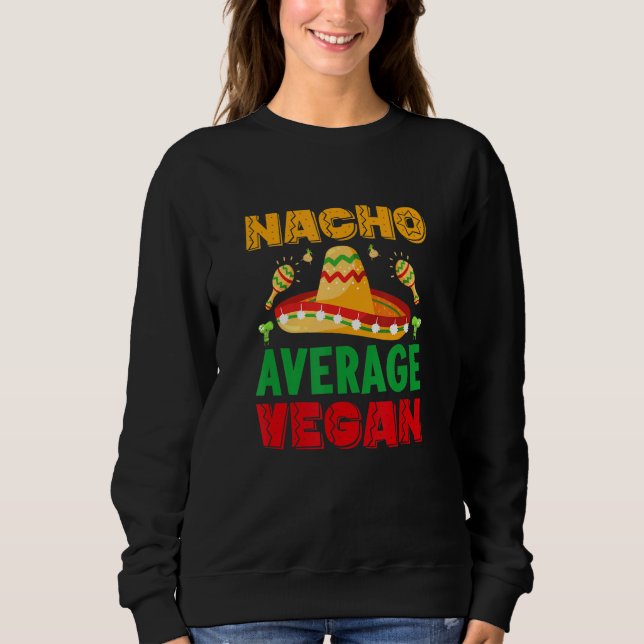 Camiseta nacho average dad For Plant Powered vegan vegetari (Frente)