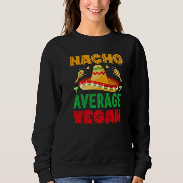 Camiseta nacho average dad For Plant Powered vegan vegetari (Frente)