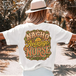 Camiseta Nacho Average Enfermeira Divertido Cinco De Mayo R