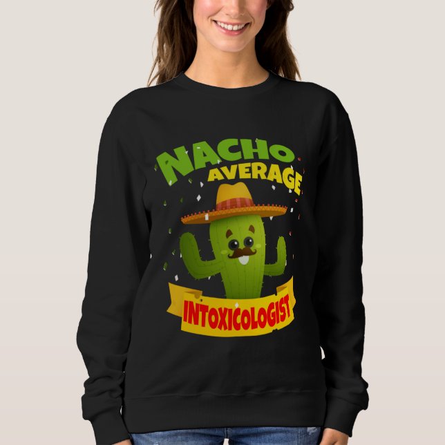 Camiseta Nacho Average Intoxicologist Mixologist Bartender  (Frente)