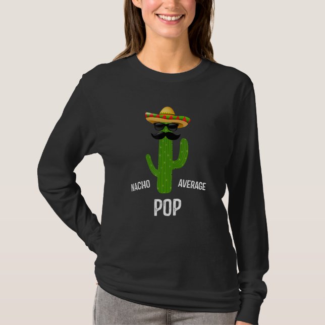 Camiseta Nacho Average Pop    Melhor Pipoca de Todos os Tem (Frente)