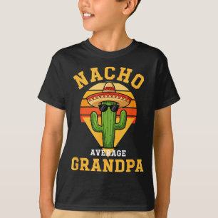 Camiseta Nacho avô médio sombrero cacto engraçado cincoN