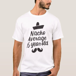 Camiseta Nacho Média 16 Anos Cinco De Mayo 16