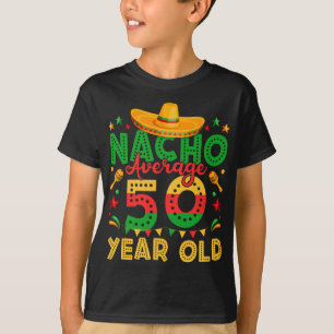 Camiseta Nacho Média 50 Anos Cinco de Mayo Boy