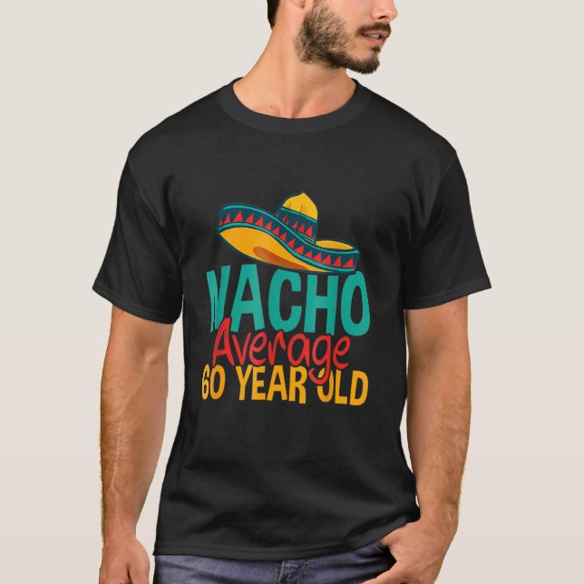 Camiseta Nacho Média 60 anos Cinco de Mayo 60 (Frente)
