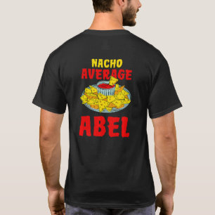 Camiseta Nacho Média Abel Nachos Nome Tortilha Apodo