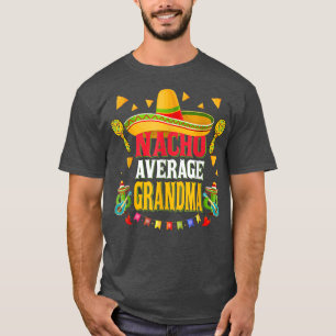 Camiseta Nacho Média Avó 2022 Cinco De Mayo Mexicano F