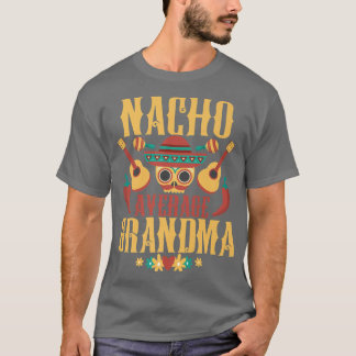Camiseta Nacho Média Avó Cinco De Mayo Meican Matchin