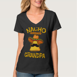 Camiseta Nacho Média Avô Mexicano Dish Avô Cinco