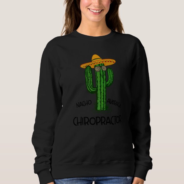 Camiseta Nacho Média Chiropractor Cinco De Mayo Fiesta P (Frente)