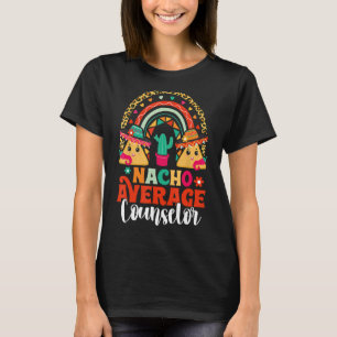 Camiseta Nacho Média Conselheiro Escolar Cinco De Mayo Mexi
