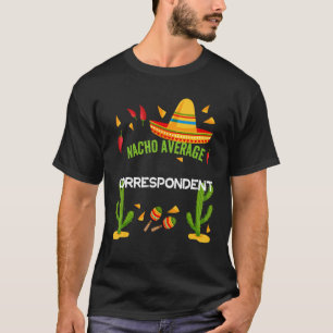 Camiseta Nacho Média Correspondente Cinco De Mayo