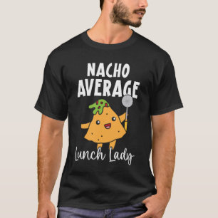 Camiseta Nacho Média de Almoço Trabalhadora do Cafeteria La