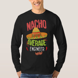 Camiseta Nacho Média de Apresentação Nacho Desenho do Engen
