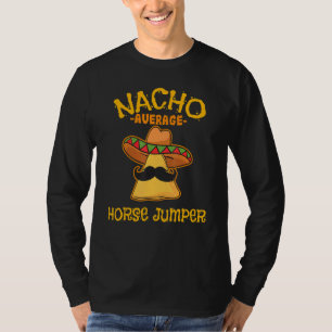 Camiseta Nacho Média de Cavalo Jumper Cinco De Mayo Mexican