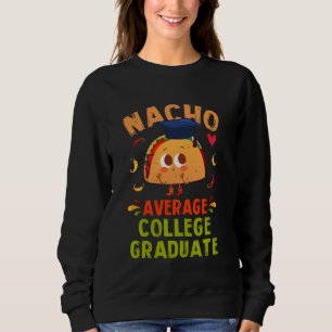 Camiseta Nacho Média de Formando Universitário Engraçado Ta