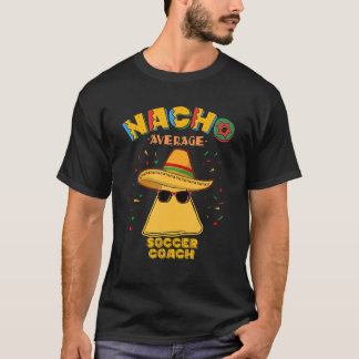 Camiseta Nacho Média de Treinador Treinador Cinco de Futebo