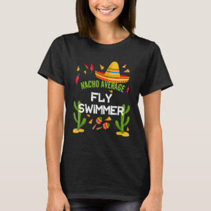 Camiseta Nacho Média de Voo Swimmer Cinco De Mayo