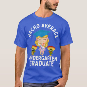 Camiseta Nacho Média do Jardim de Infância Formando Engraça