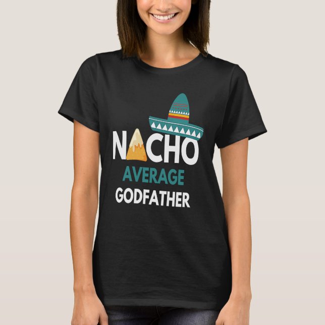 Camiseta Nacho Média do padrinho Cinco De Mayo (Frente)