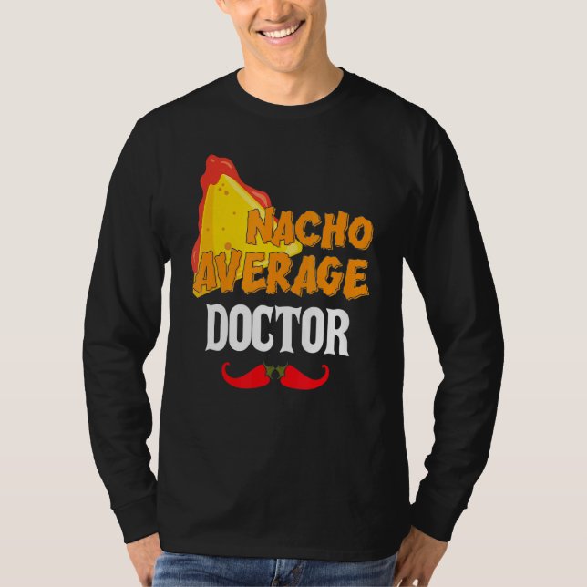 Camiseta Nacho Média Doutor Cinco De Mayo Doutor Tee (Frente)