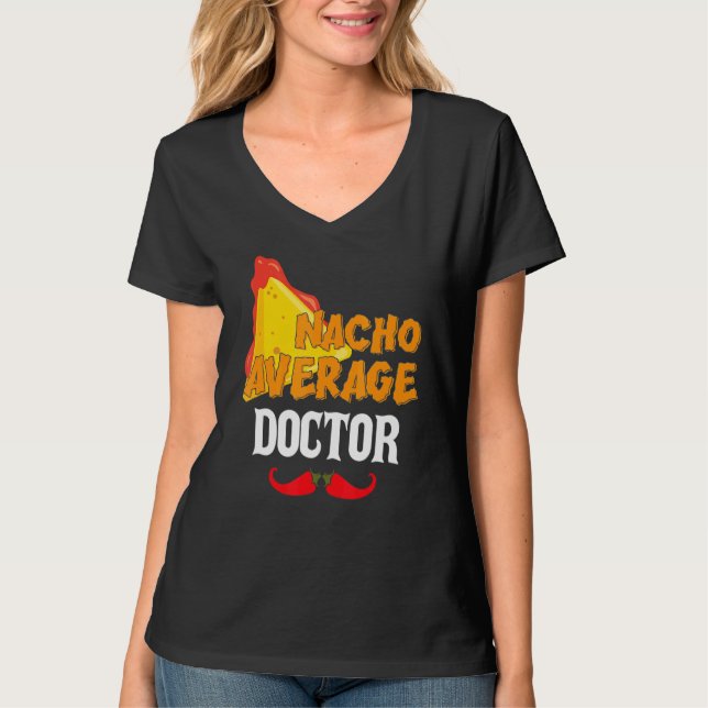 Camiseta Nacho Média Doutor Cinco De Mayo Doutor Tee (Frente)