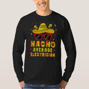 Camiseta Nacho Média Eletrista Cinco De Mayo