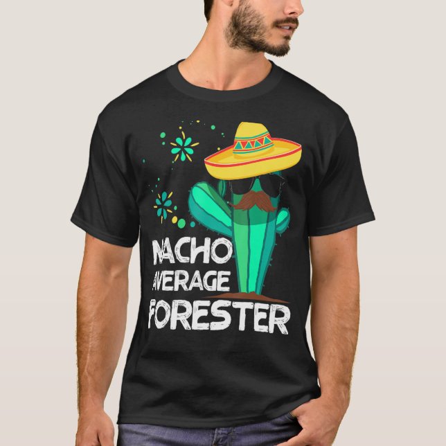 Camiseta Nacho Média Forester México Cinco da Floresta Mayo (Frente)