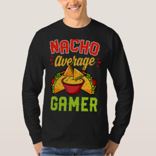 Camiseta Nacho Média Gamer Cinco De Mayo Videos games Boys