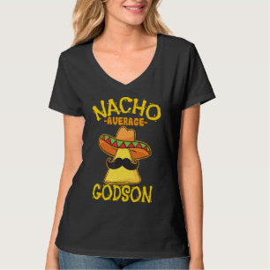 Camiseta Nacho Média Godson Male Godchild Boy Cinco De Mães