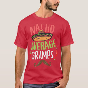 Camiseta Nacho Média Gramps Meican Mustache Cinco de Mayo