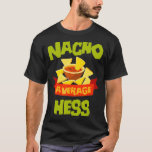 Camiseta NACHO MÉDIA HESS Funny Birthday Personalizado Sur<br><div class="desc">NACHO MÉDIA HESS Engraçado Aniversário Personalizado Apelido .animal, gato, cão, amante de os animais, animais, engraçado, cavalo, ferradura, humor, pata, animais de estimação, pizza, pestinha, equitação, direitos dos animais, bem-estar dos animais, animais&natureza, atitude, touros, gatos, chillin, refrigerante, bonitinho, presente de pai, tubarão de pai, doo, tubarão-pai doo doo, raça-cão, cabeça-de-cão,...</div>