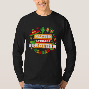 Camiseta Nacho Média Hondurenha Cinco De Mayo Honduras