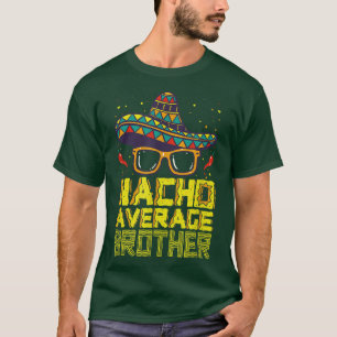 Camiseta Nacho Média Irmão Novo Grande Irmão Grande Cinco E