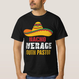 Camiseta Nacho Média Jovem Pastor Funny