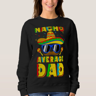 Camiseta Nacho Média Pai Cinco De Mayo Novo Pai A Ser 5