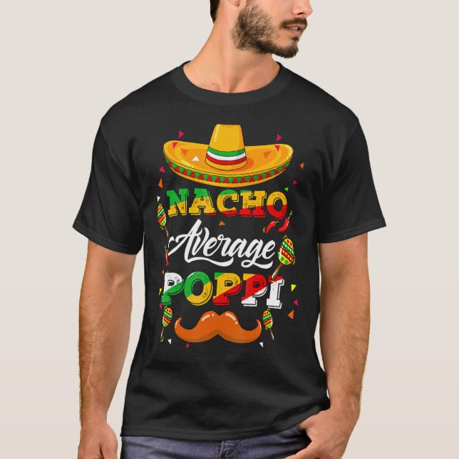 Camiseta Nacho Média Poppi Conselheiro Cinco De Mayo Funny  (Frente)