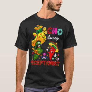 Camiseta Nacho Média Recepcionista Cactus Chili Sombrero