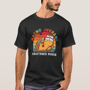 Camiseta Nacho Média Registrada Enfermeiro Stethoscope Cinc