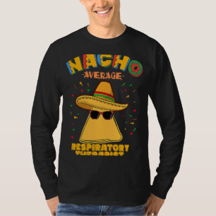 Camiseta Nacho Média Terapêutica Respiratória RT Cinco de M