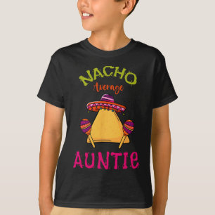 Camiseta Nacho Média Tia Mexicana Cinco De Mayo Tia Fi